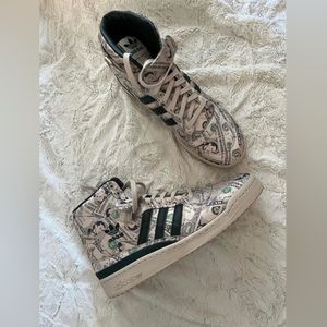 New Jeremy Scott x Adidas Money Sneakers Mens 12